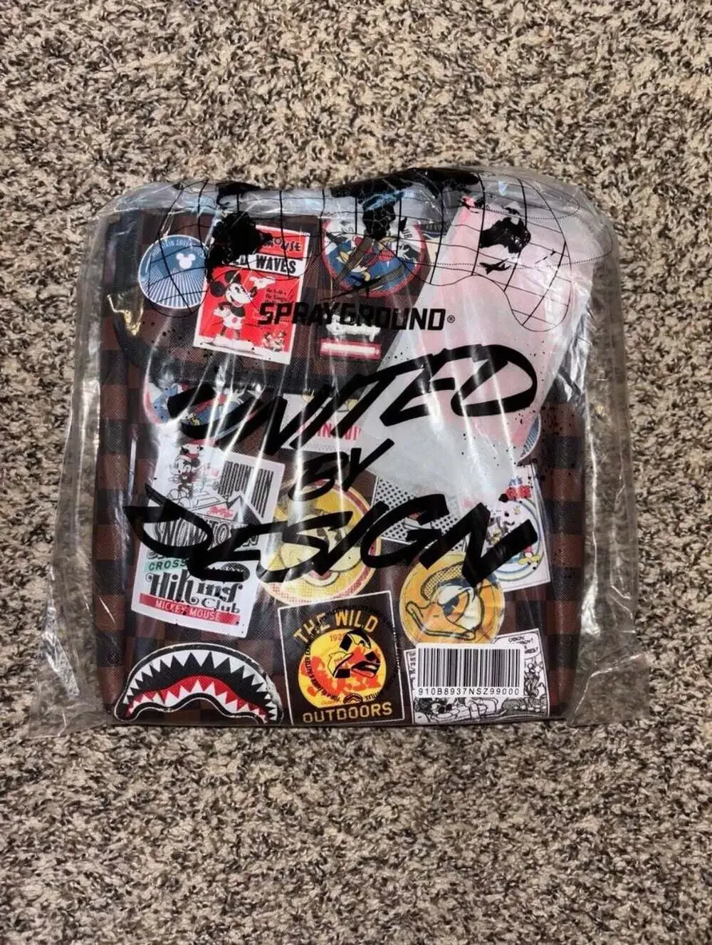 Sprayground x Disney(2026)Mickey Mouse Global Mogul Messenger Sling